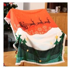 Nelaukoko Sherpa Fleece Blanket